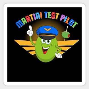 Martini Test Pilot Sticker